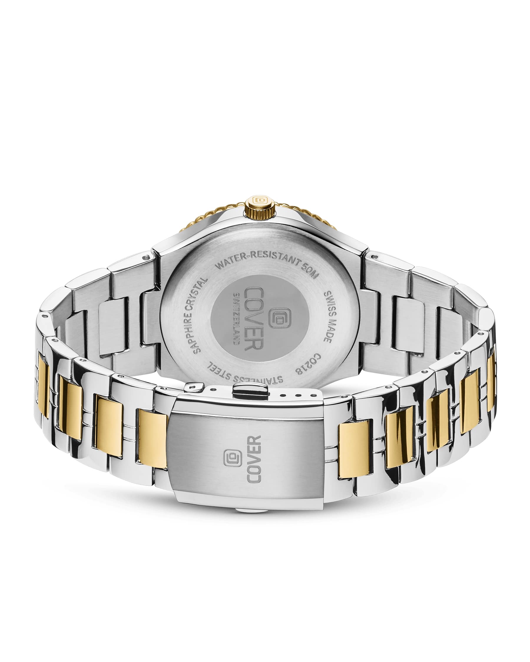 Cover Cover Jumeira CO218.03,  швейцария женские часы на браслете нержавеющая сталь с pvd-покрытием боковой вид