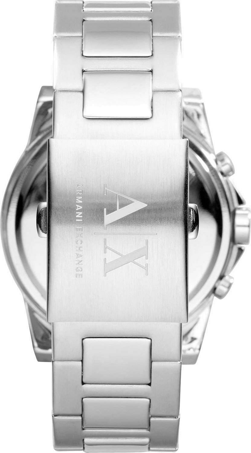 Armani Exchange Armani Exchange Outer Banks AX2510  - задняя крышка металл сталь корпуса, италия часы