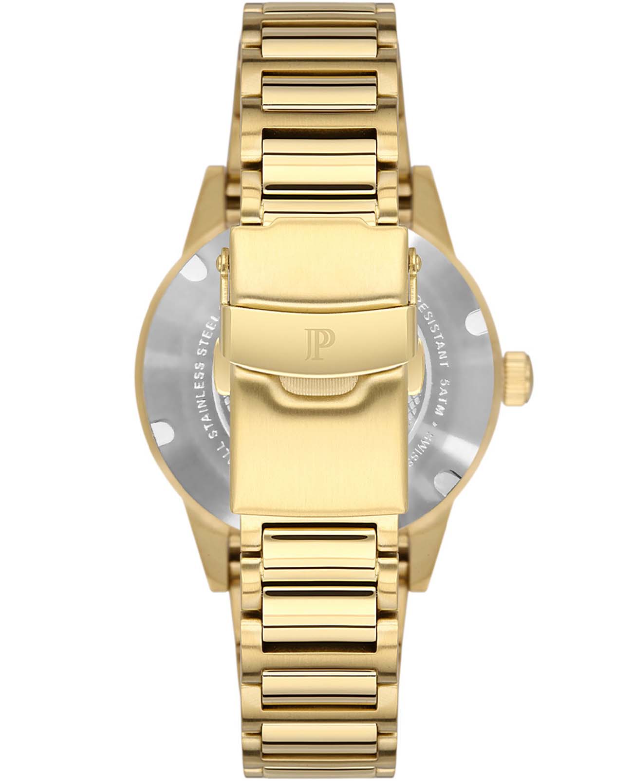 Jacques Philippe Jacques Philippe Aspect JPQGS092314,  швейцария мужские часы на браслете нержавеющая сталь с ip-покрытием боковой вид