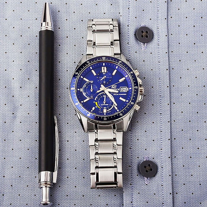 Casio Casio Edifice EFS-S510D-2A EFS - задняя крышка металл сталь корпуса, япония часы