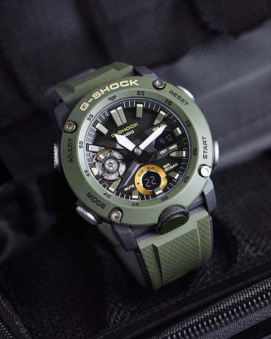 Casio Casio G-Shock GA-2000-3A модель GA-2000-3A япония наручные часы
