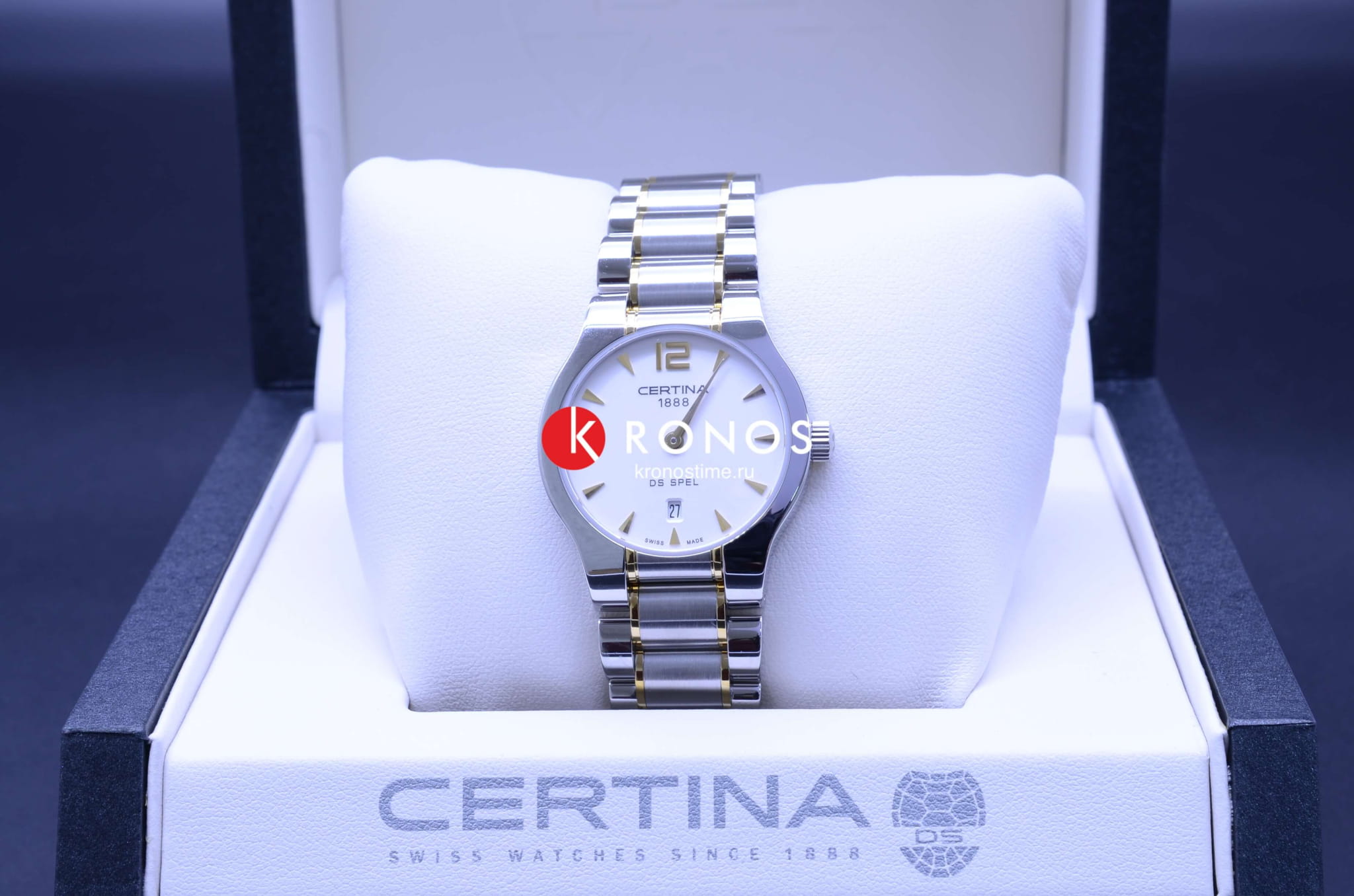Оригинальные часы Certina Certina Lady Round C012.209.22.037.00 кварцевые калибр механизма eta 956.412 общий вид