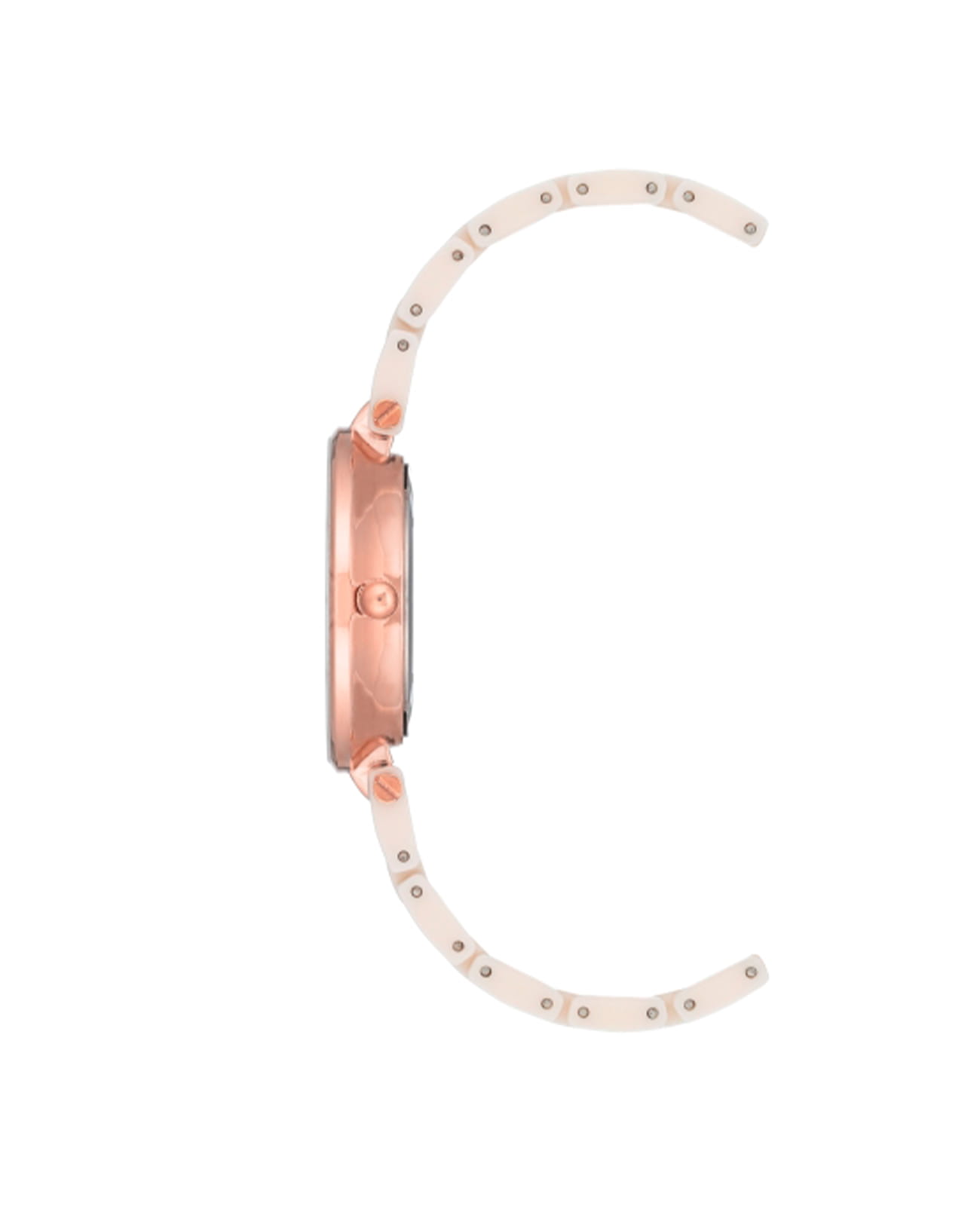 Anne Klein Anne Klein Daily 3266LPRG,  сша женские часы на браслете керамика боковой вид