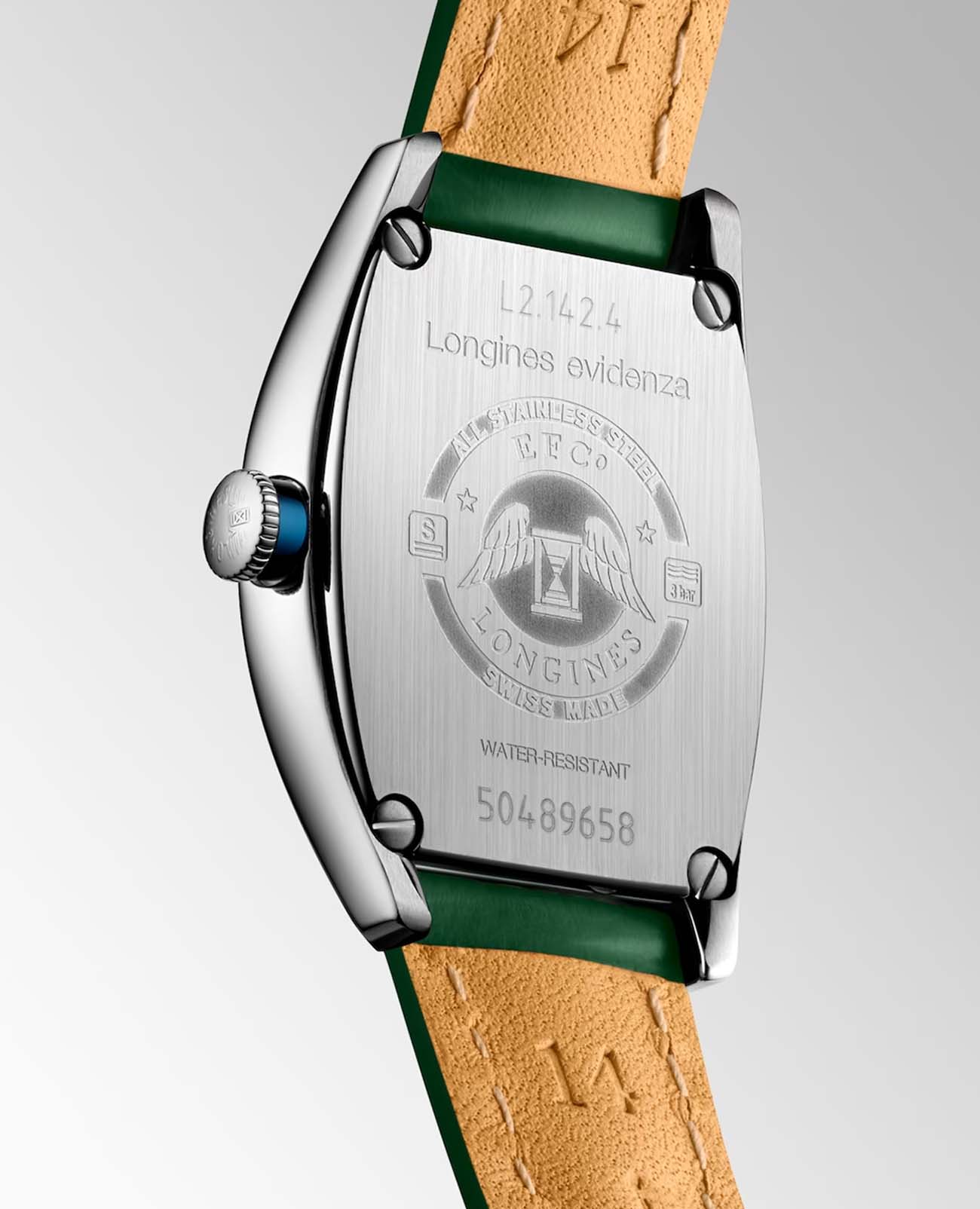 Longines Longines Evidenza L2.142.4.06.2 , наручные женские часы фото под углом