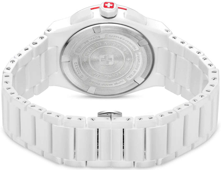 Swiss Military Hanowa Swiss Military Hanowa Sidewinder Ceramic SMWGI0002284,  швейцария мужские часы на браслете керамика боковой вид