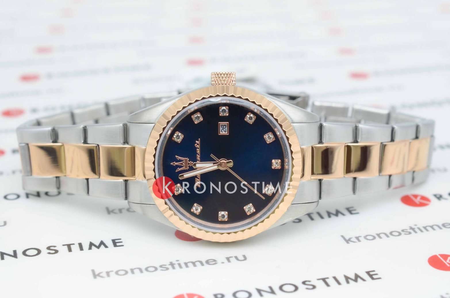 Maserati Maserati Competition Lady R8853100507,  италия женские часы на браслете сталь c pvd покрытием боковой вид