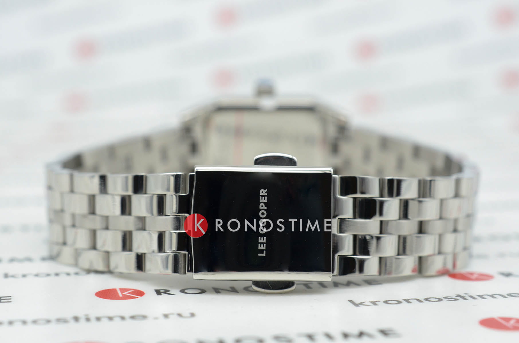 Lee Cooper Lee Cooper LC08120.380 кварцевые женские часы часы крупный план розовый циферблата