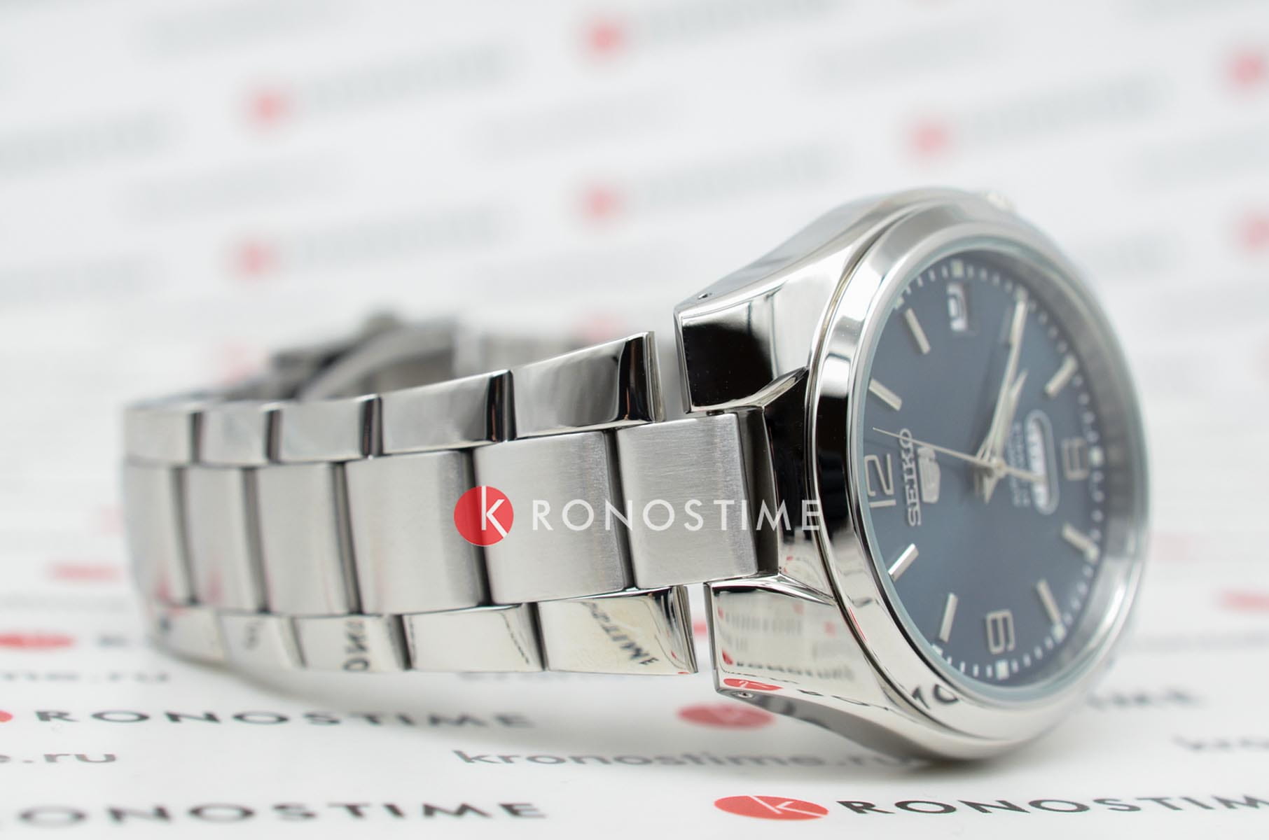 Seiko Seiko 5 Regular SNK621K1 мужские часы серый циферблат на запястье