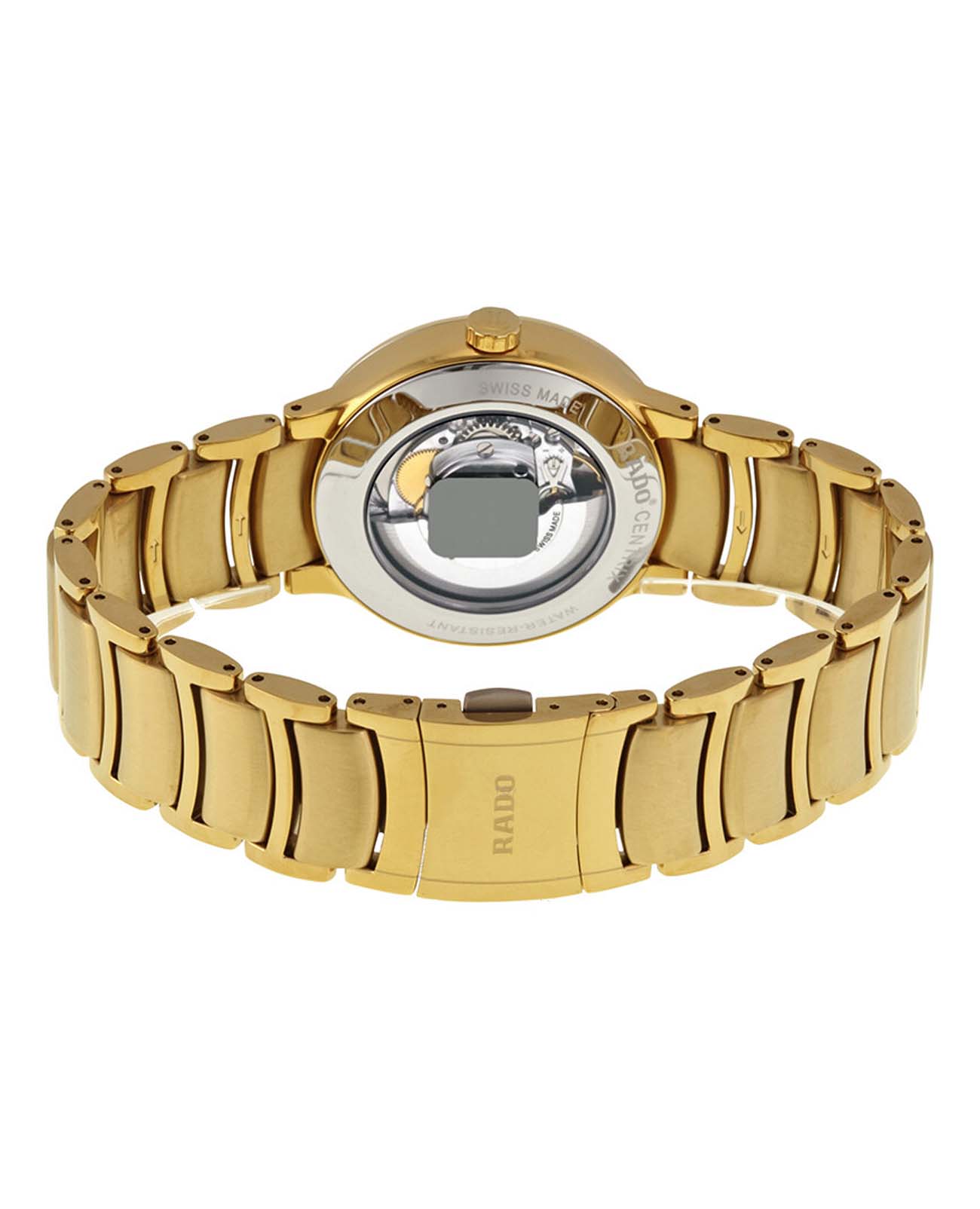 Rado Rado Centrix R30279153, centrix швейцария мужские часы на браслете нержавеющая сталь с pvd-покрытием боковой вид