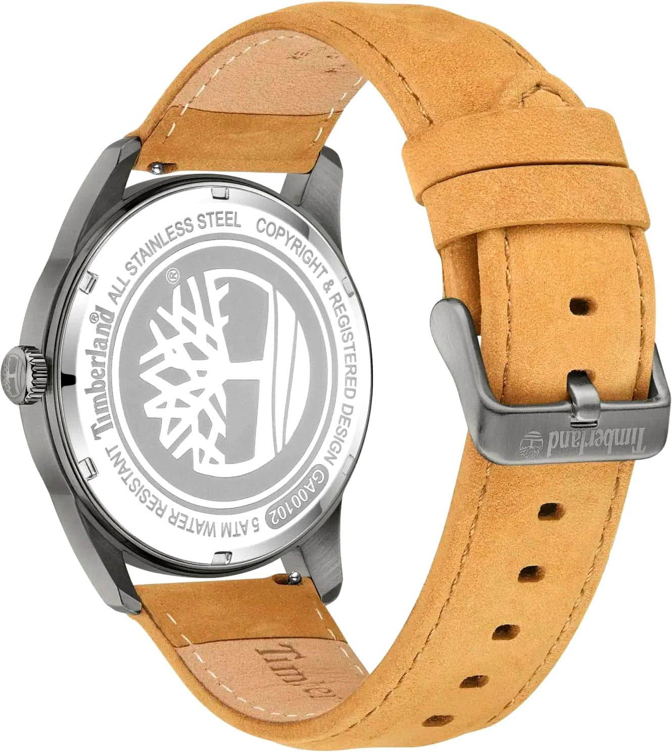 Timberland Timberland Northbridge TDWGA0010204,  сша мужские часы на браслете кожаный боковой вид