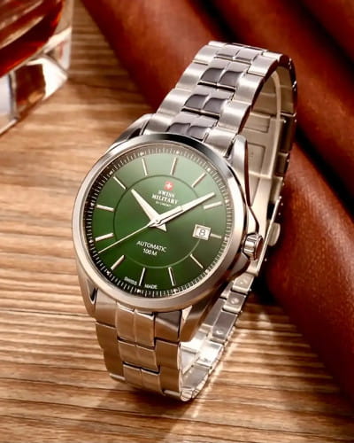 Оригинальные часы Swiss Military by Chrono Swiss Military by Chrono SMA34085.04 механические калибр механизма  общий вид