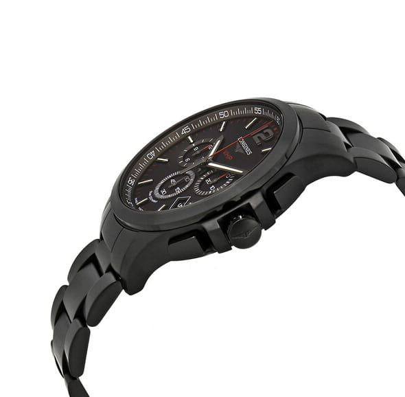 Longines Longines Conquest V.H.P. L3.727.2.56.6 , наручные мужские часы фото под углом