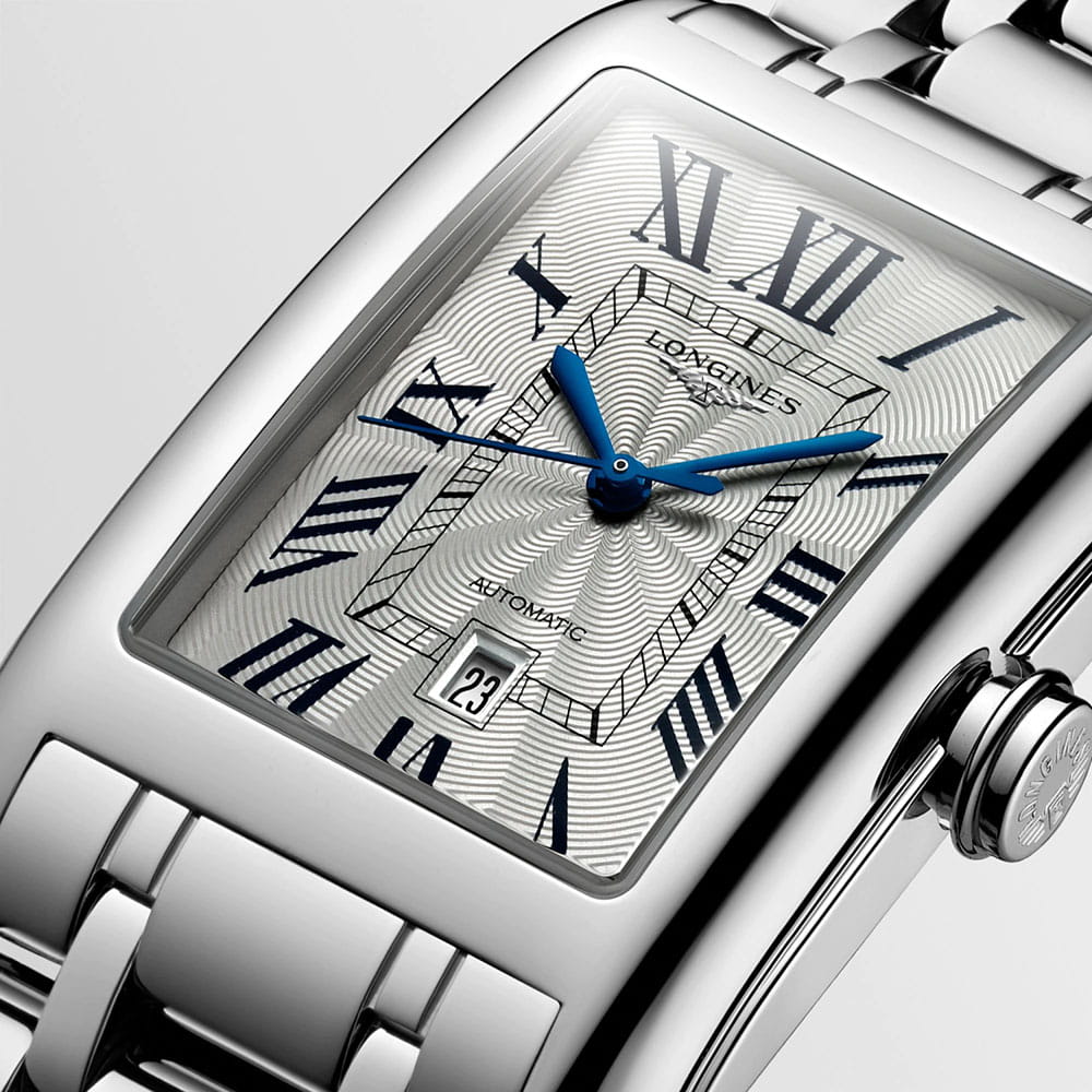 Longines Longines DolceVita L5.767.4.71.6 мужские часы серебристый циферблат на запястье