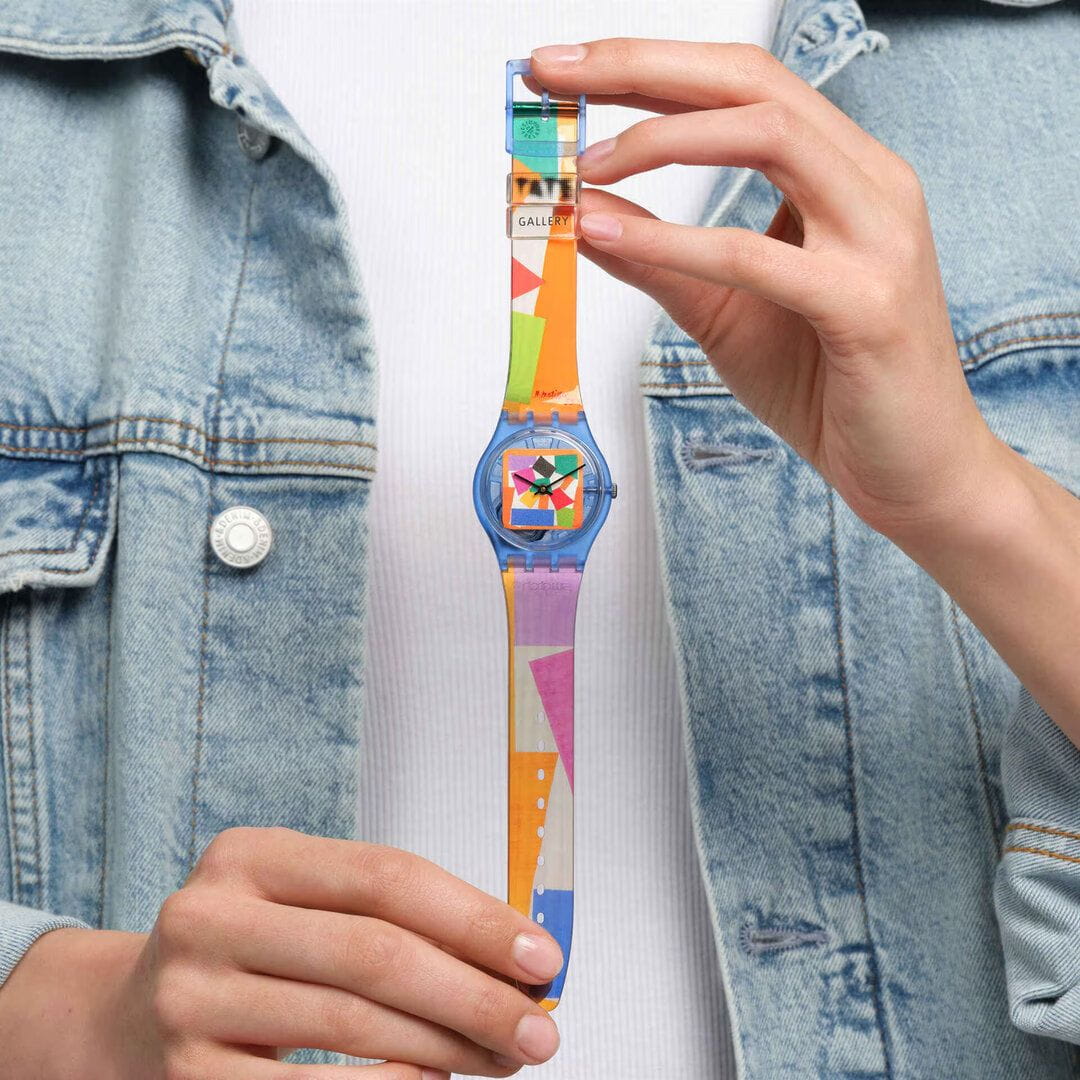 Swatch Swatch Gent Biosourced Standart SO28Z127 женские часы цветной циферблат на запястье
