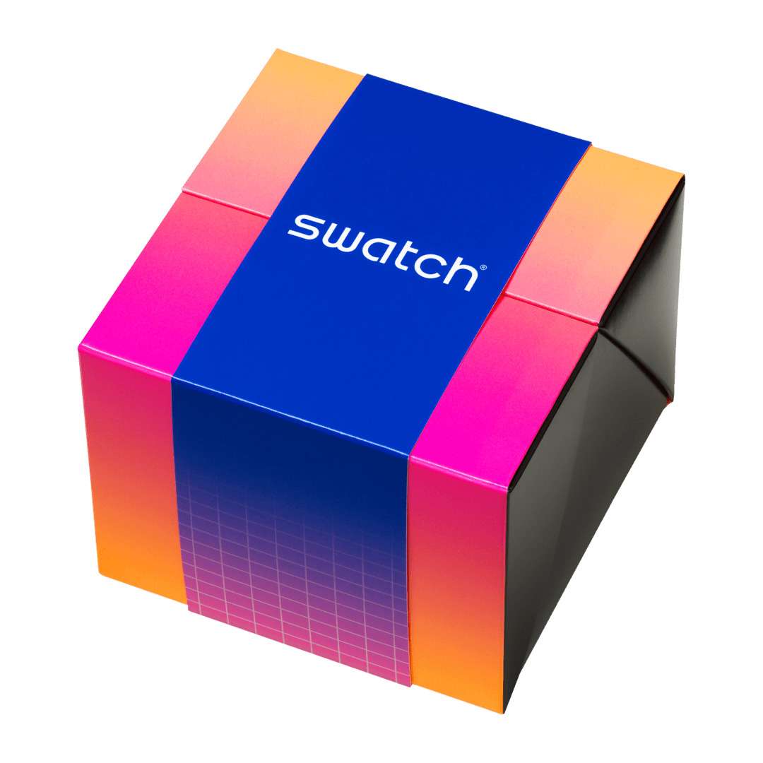 Swatch Swatch Big Bold Chrono Biosourced SB06N102 мужские часы синий циферблат на запястье