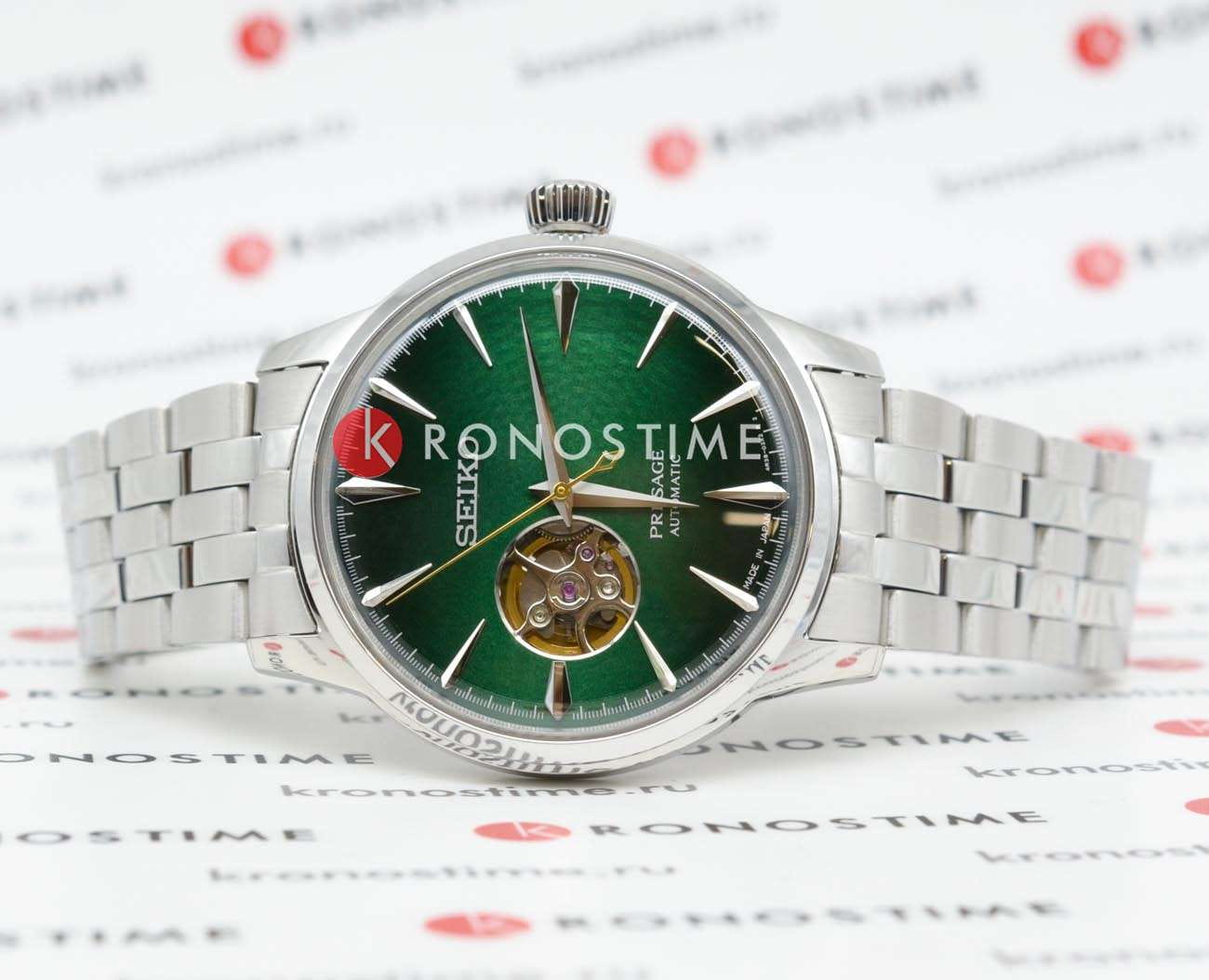 Seiko Seiko Presage SSA441J1 , наручные мужские часы фото под углом