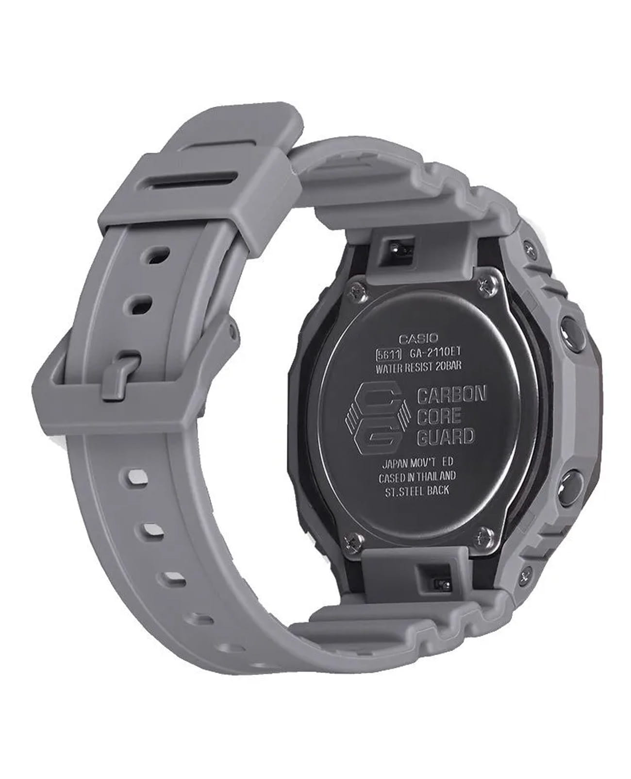 Casio Casio G-Shock GA-2110ET-8A, g-shock япония мужские часы на браслете пластик боковой вид