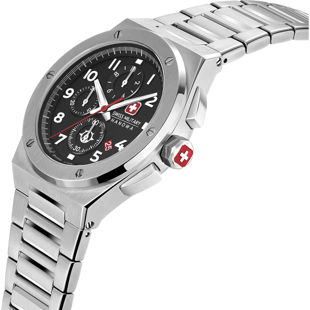 Swiss Military Hanowa Swiss Military Hanowa Aerograph SMWGI2102001 , наручные мужские часы фото под углом