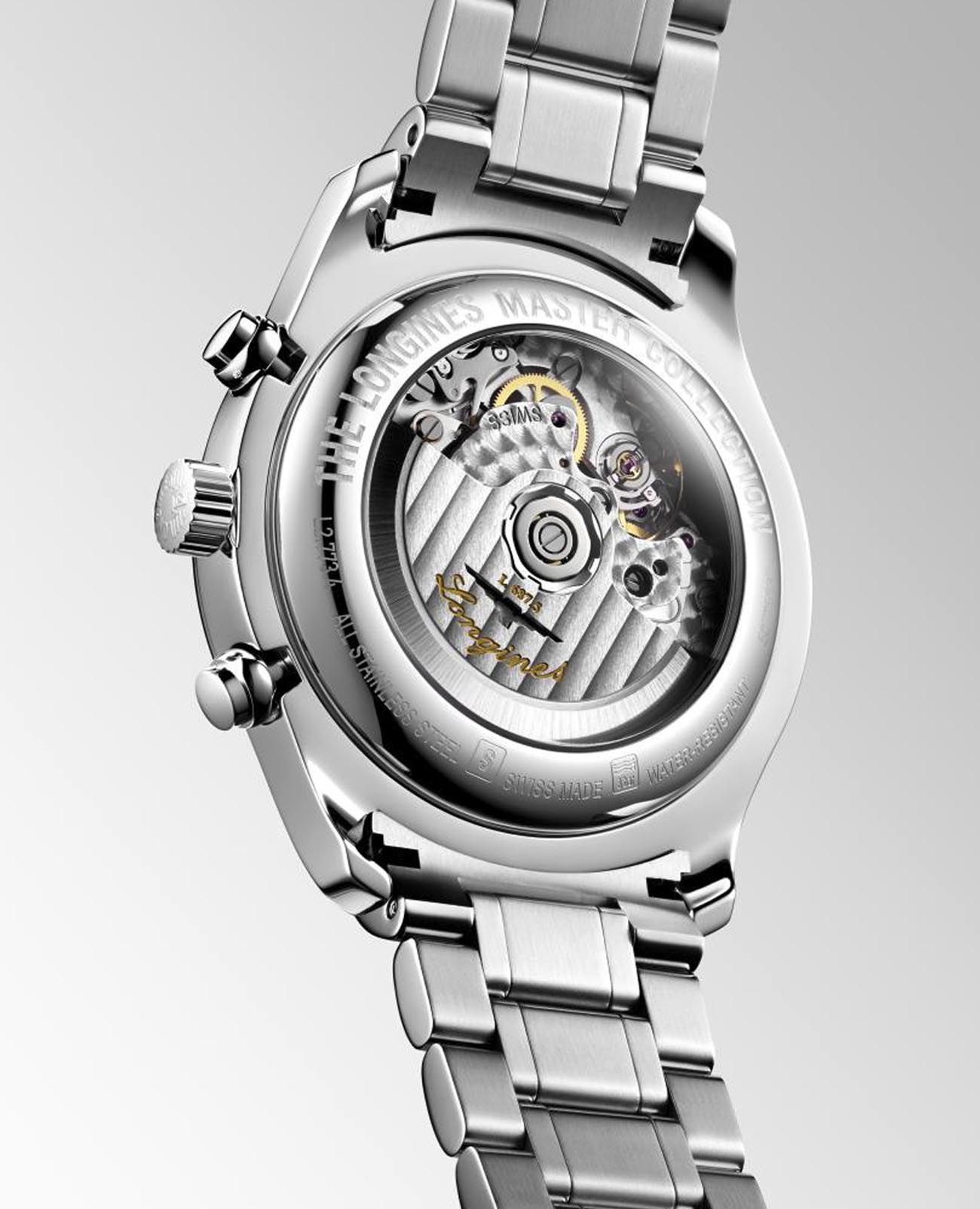 Longines Longines Master Collection L2.773.4.51.6, master collection швейцария мужские часы на браслете нержавеющая сталь боковой вид