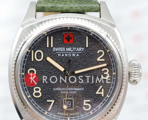 Swiss Military Hanowa Swiss Military Hanowa Condor SMWGB0003703, afterburn швейцария мужские часы на браслете кожаный боковой вид