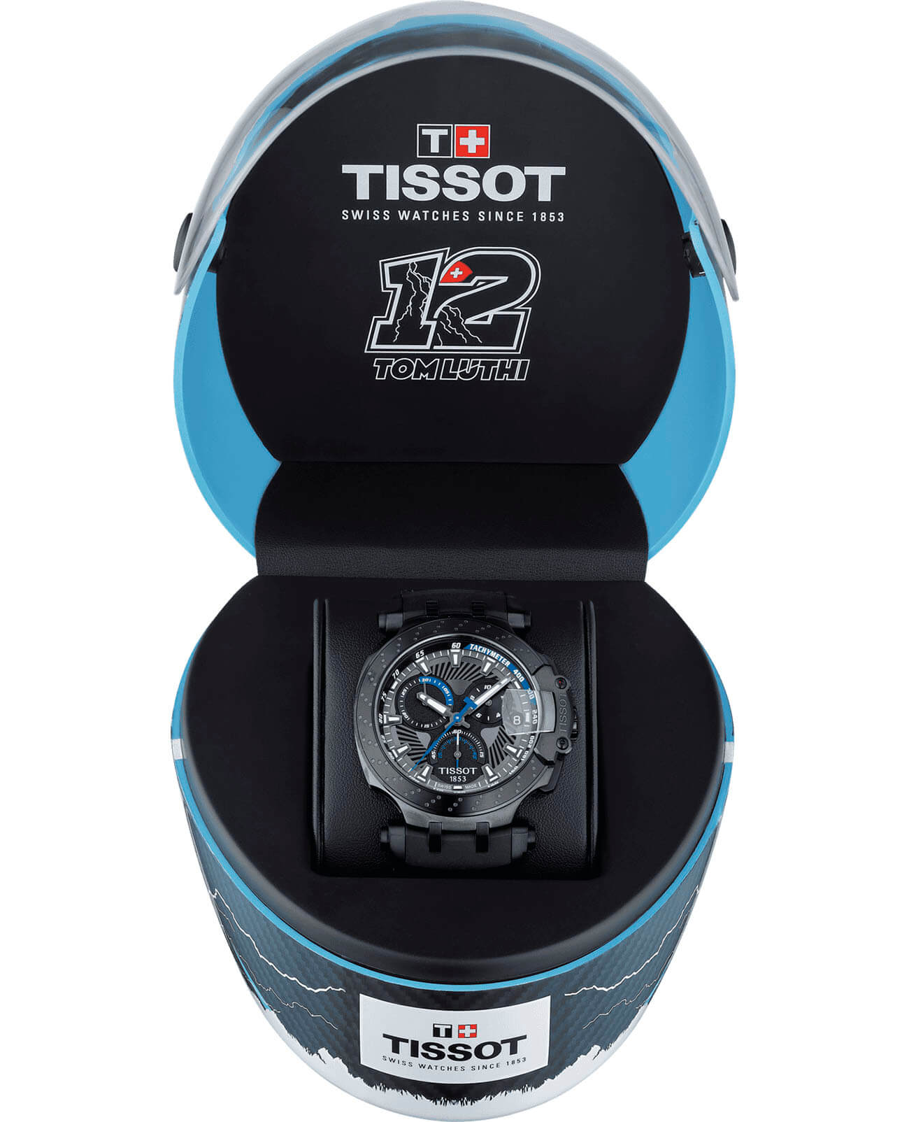 Tissot T1154173706102 мужские часы застежка крупным планом