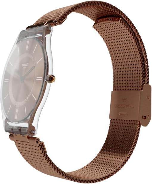 Оригинальные часы Swatch Swatch Skin SFP115M кварцевые калибр механизма  общий вид