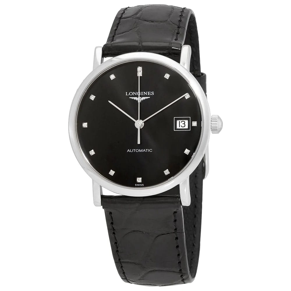 Longines Longines Elegant Collection L4.809.4.57.2 , наручные женские часы фото под углом