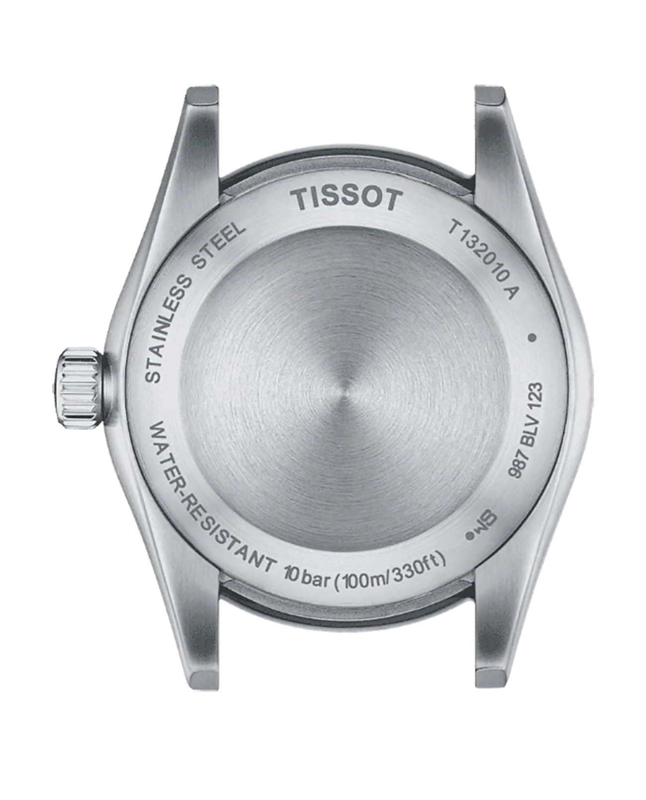 Tissot Tissot T-My Lady T132.010.11.031.00, t-classic швейцария женские часы на браслете нержавеющая сталь боковой вид