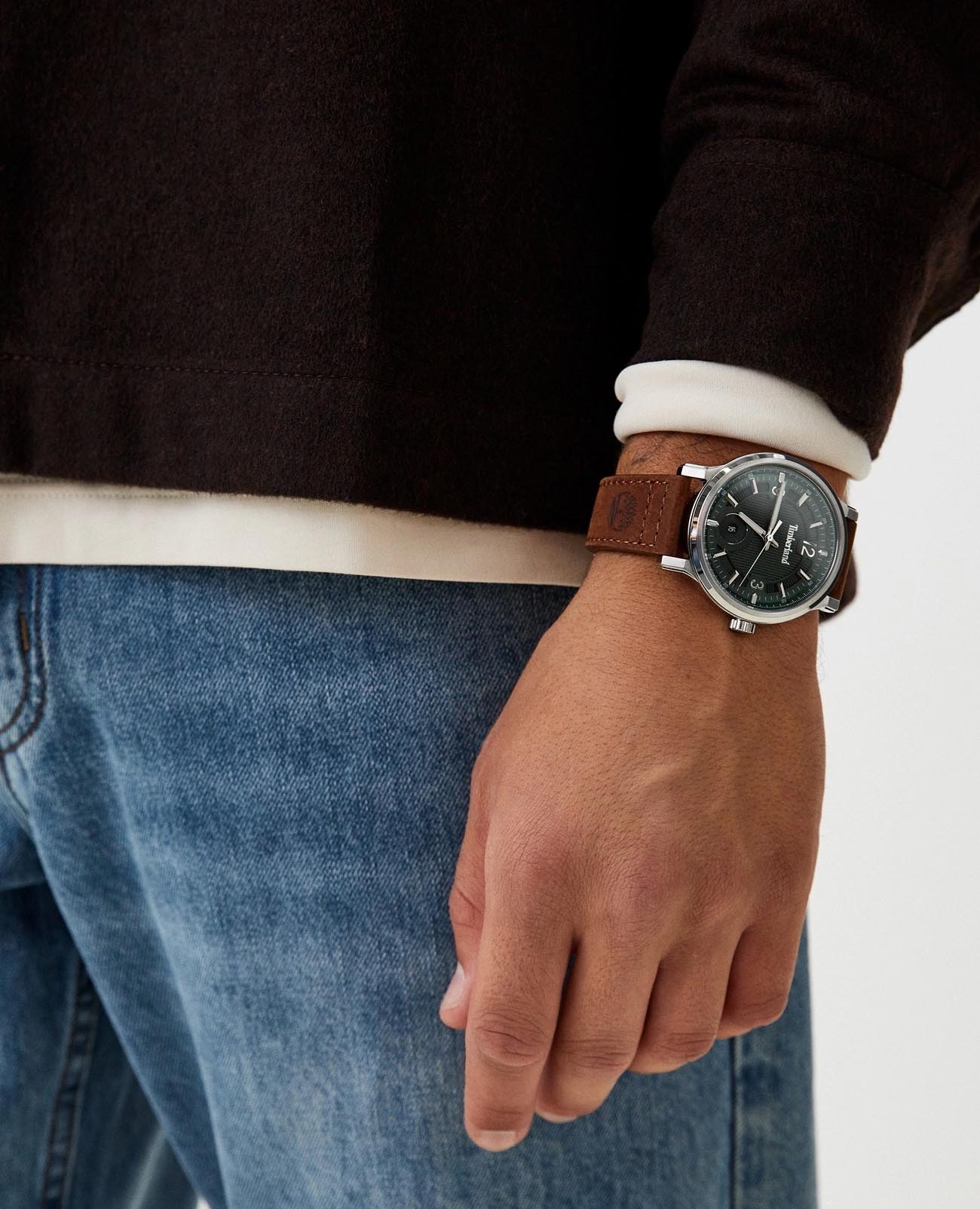 Timberland Timberland Driscoll TDWGB0055901  - задняя крышка металл сталь корпуса, сша часы