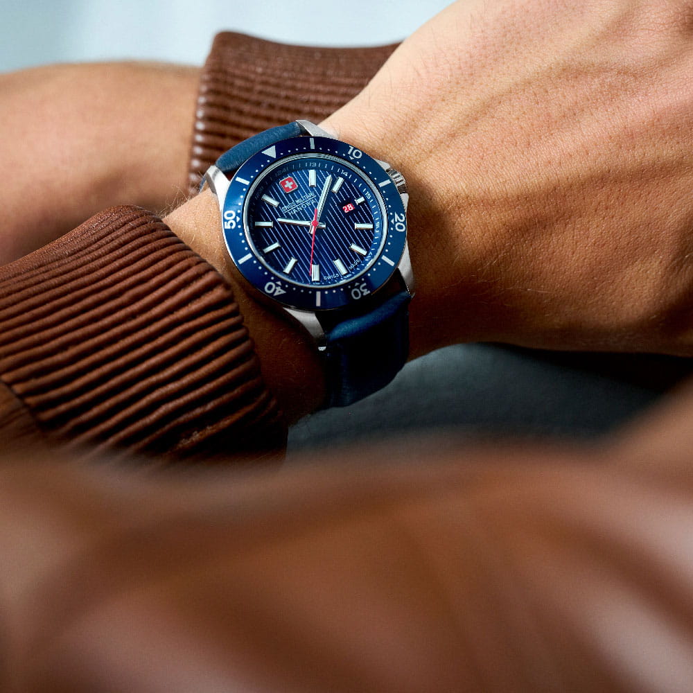 Swiss Military Hanowa Swiss Military Hanowa Flagship X SMWGB2100607  - задняя крышка сталь металл корпуса, швейцария часы