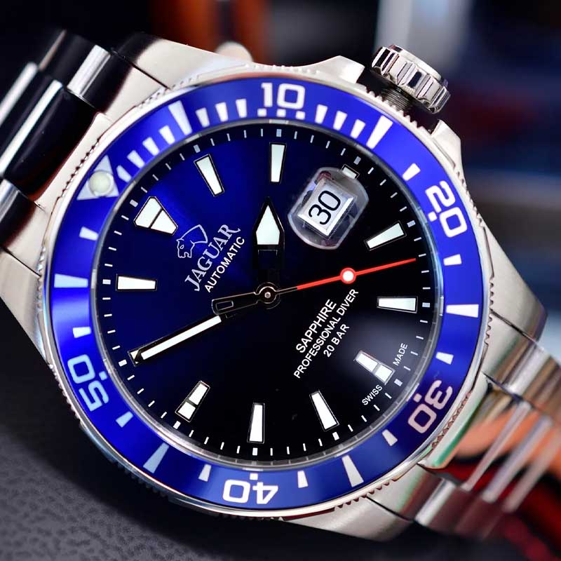 Jaguar Jaguar Automatic Diver J886/5 , наручные мужские часы фото под углом