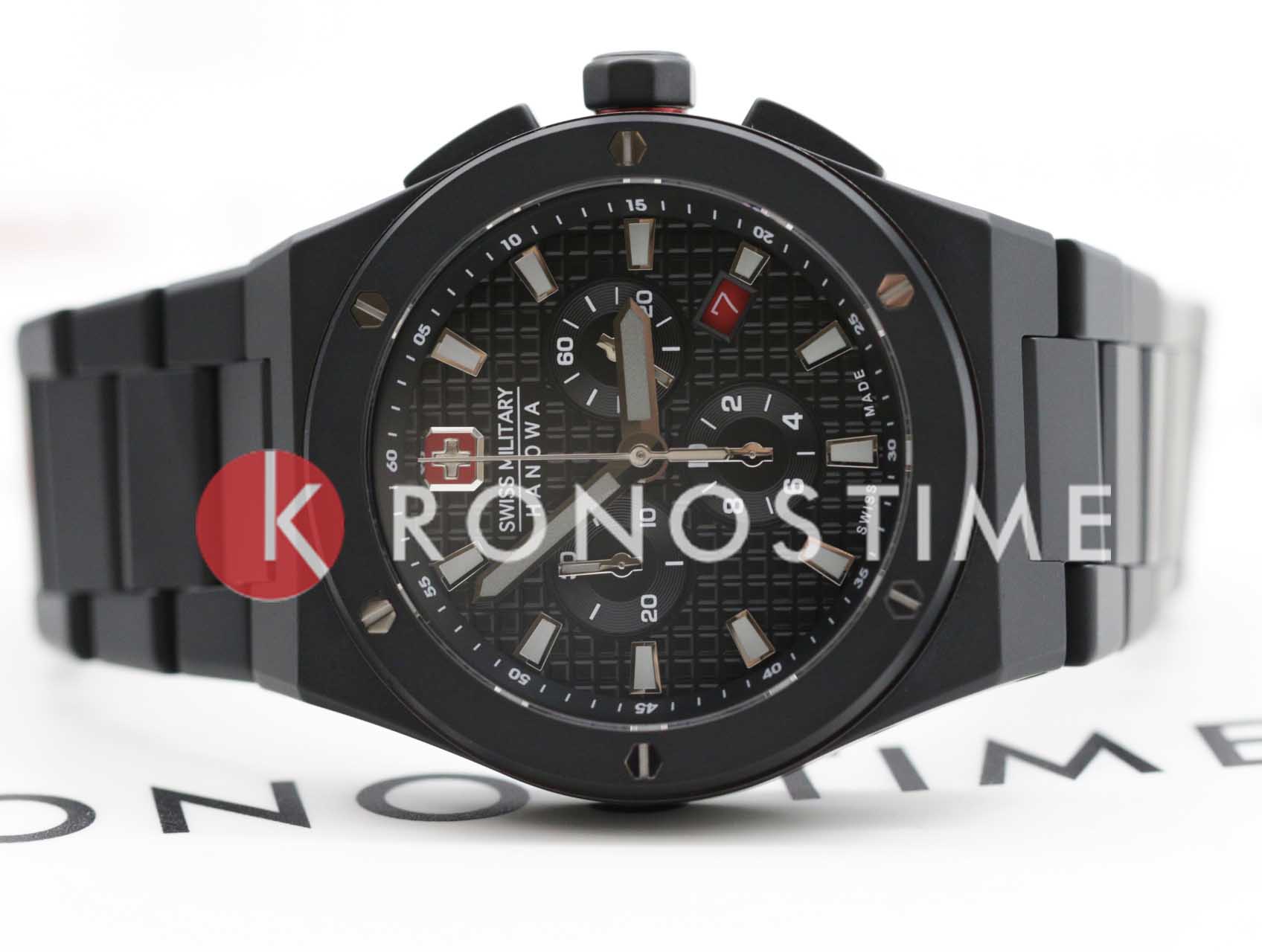 Swiss Military Hanowa Swiss Military Hanowa Sidewinder Ceramic SMWGI0002280 , наручные мужские часы фото под углом