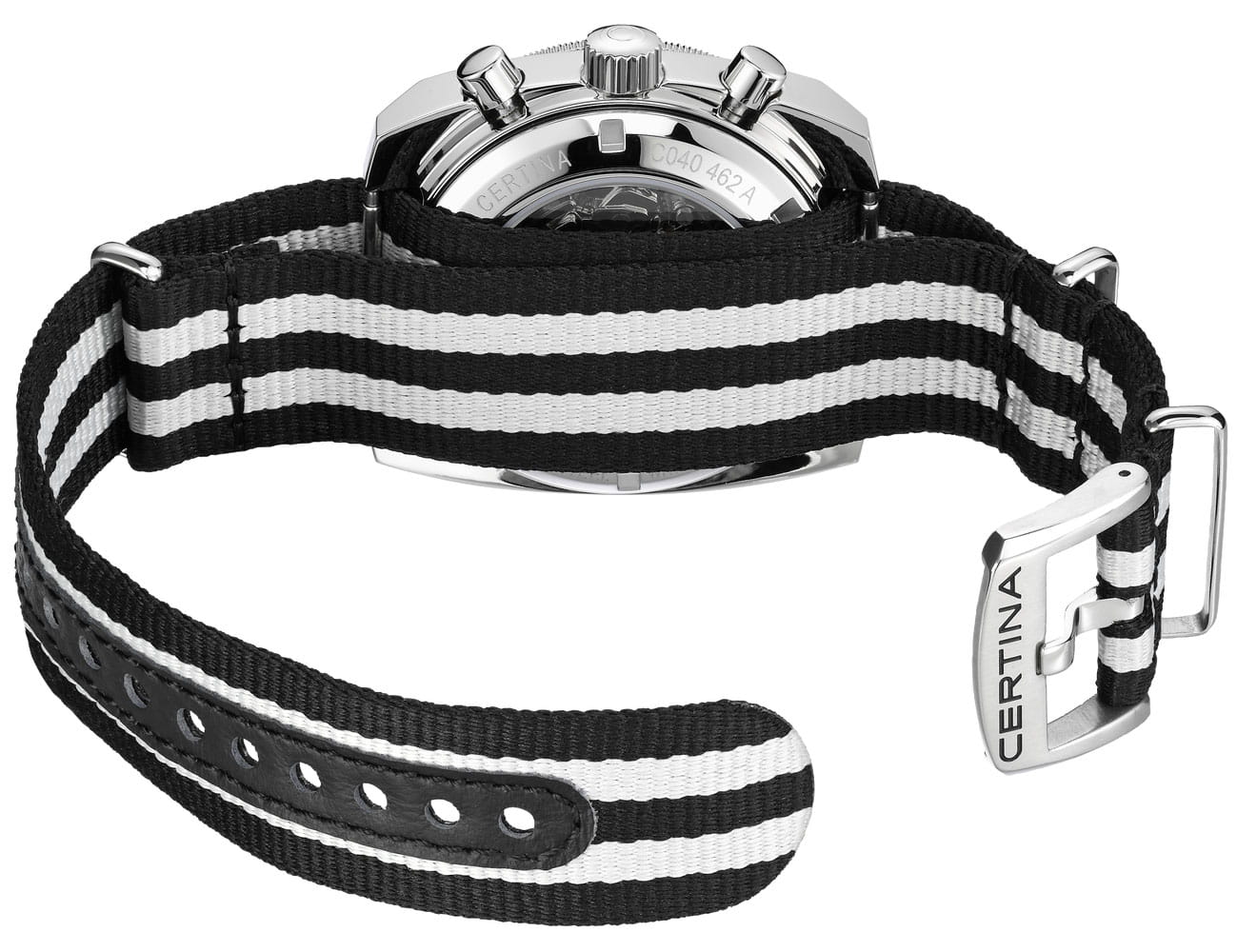 Certina Certina DS Chronograph Automatic C040.462.18.051.00 мужские часы черный циферблат на запястье