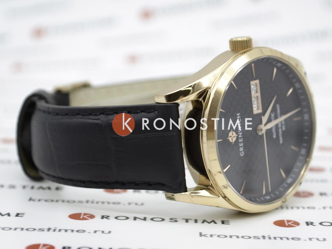 Оригинальные часы Greenwich Greenwich Good Luck Classic GW 074.41.31 механические калибр механизма  общий вид