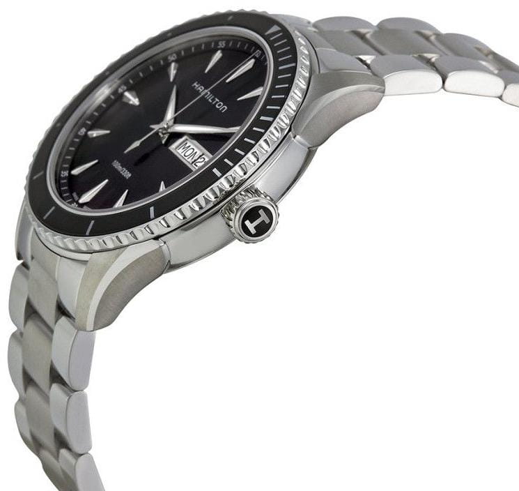 Hamilton Hamilton Jazzmaster Seaview Day Date Quartz H37511131 , наручные мужские часы фото под углом