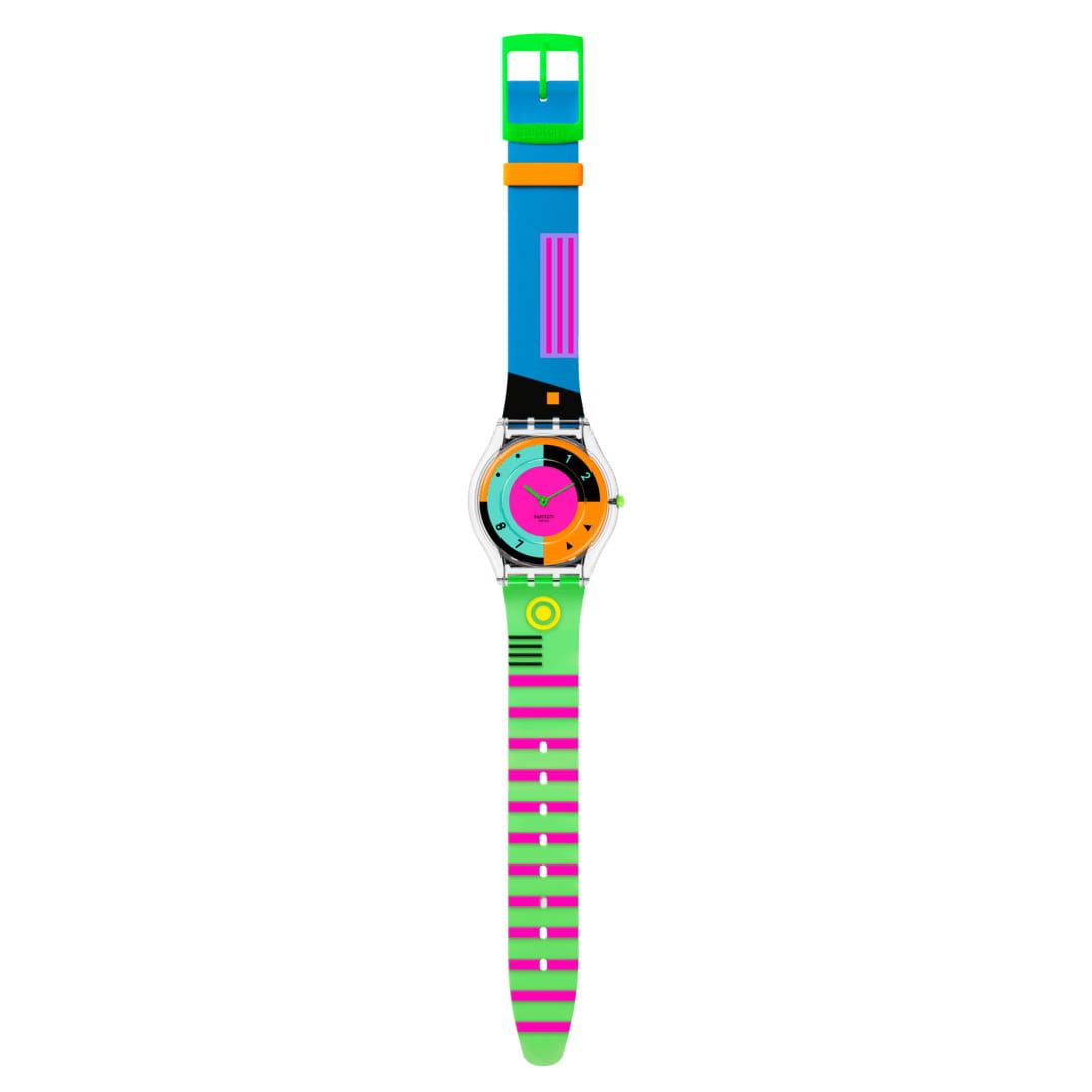 Swatch Swatch Skin Classic Biosourced SS08K119, skin швейцария женские часы на браслете силикон боковой вид