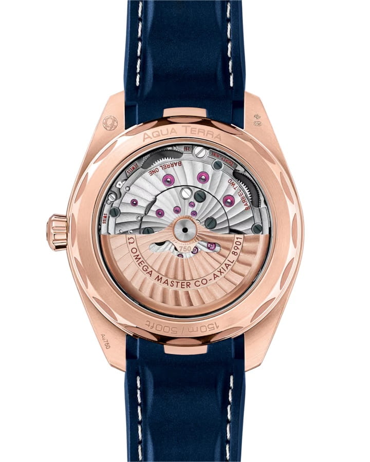 Omega Omega Seamaster Aqua Terra 220.52.41.21.03.001 Aqua Terra, наручные мужские часы фото под углом