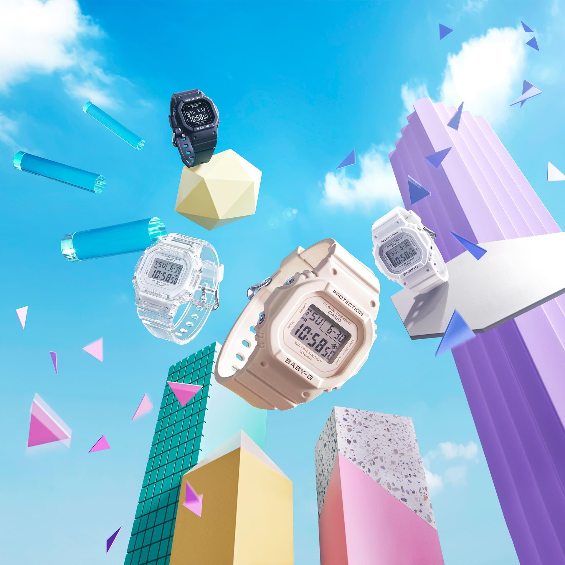 Casio Casio Baby-G BGD-565-4E  — детали корпуса и пластик
