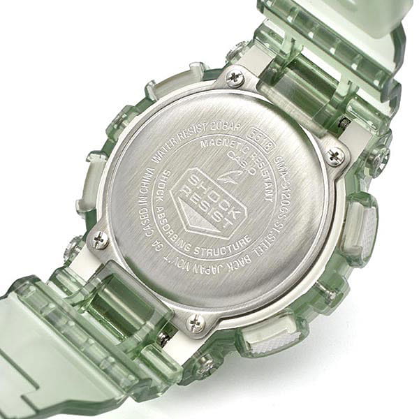 Casio Casio G-Shock GMA-S120GS-3ADR (GMA-S120GS-3A)  - задняя крышка пластик корпуса, япония часы