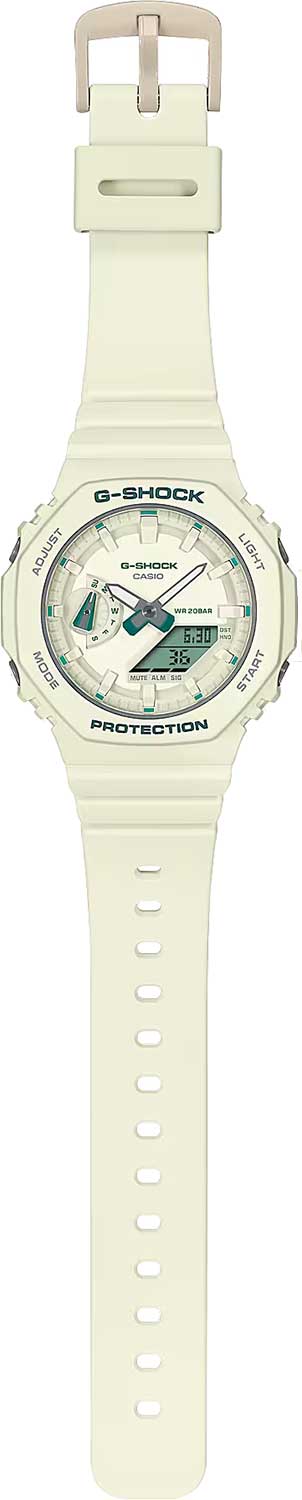 Casio Casio G-Shock GMA-S2100GA-7ADR (GMA-S2100GA-7A), g-shock япония женские часы на браслете пластик боковой вид