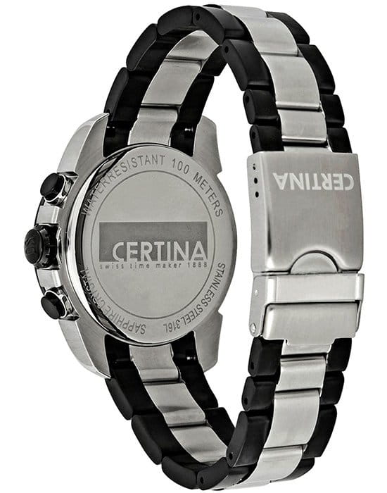Certina Certina DS Rookie C016.417.22.057.00, ds podium швейцария мужские часы на браслете сталь c pvd покрытием боковой вид