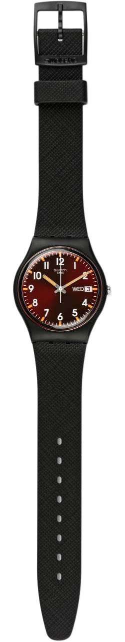 Оригинальные часы Swatch Swatch Gent Standard GB753 кварцевые калибр механизма  общий вид