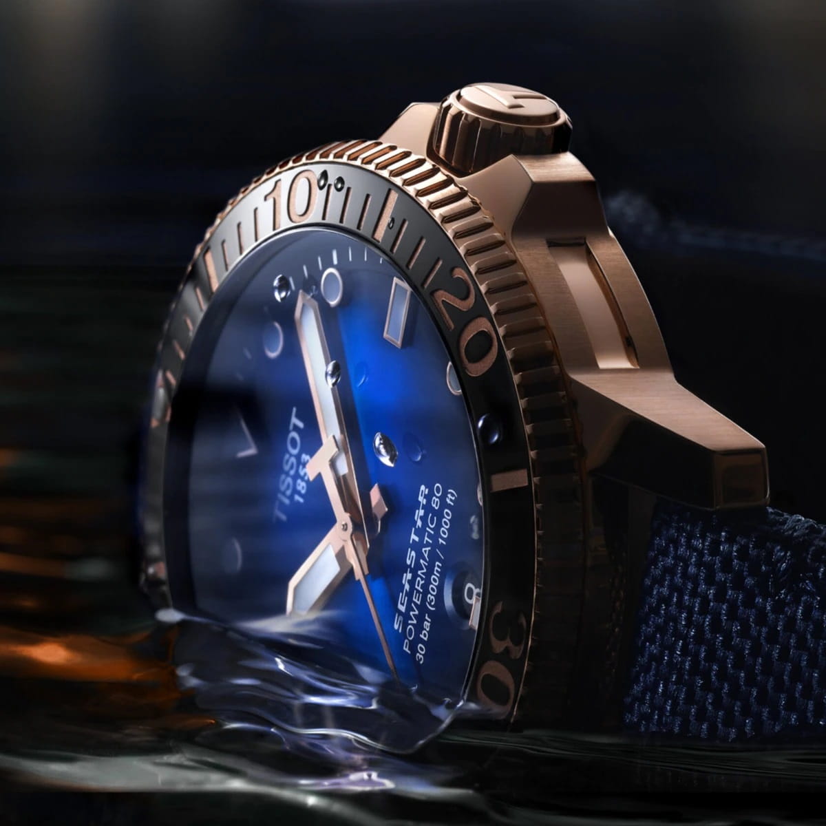 Tissot Tissot Seastar 1000 Powermatic 80 T120.407.37.041.00 Seastar 1000 - задняя крышка сталь металл корпуса, швейцария часы