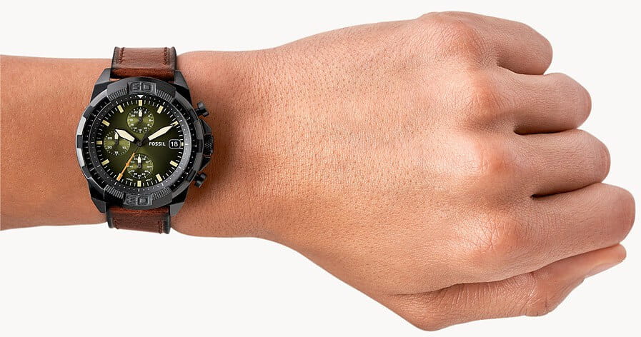 Оригинальные часы Fossil Fossil FB-02  FS5856 кварцевые калибр механизма  общий вид