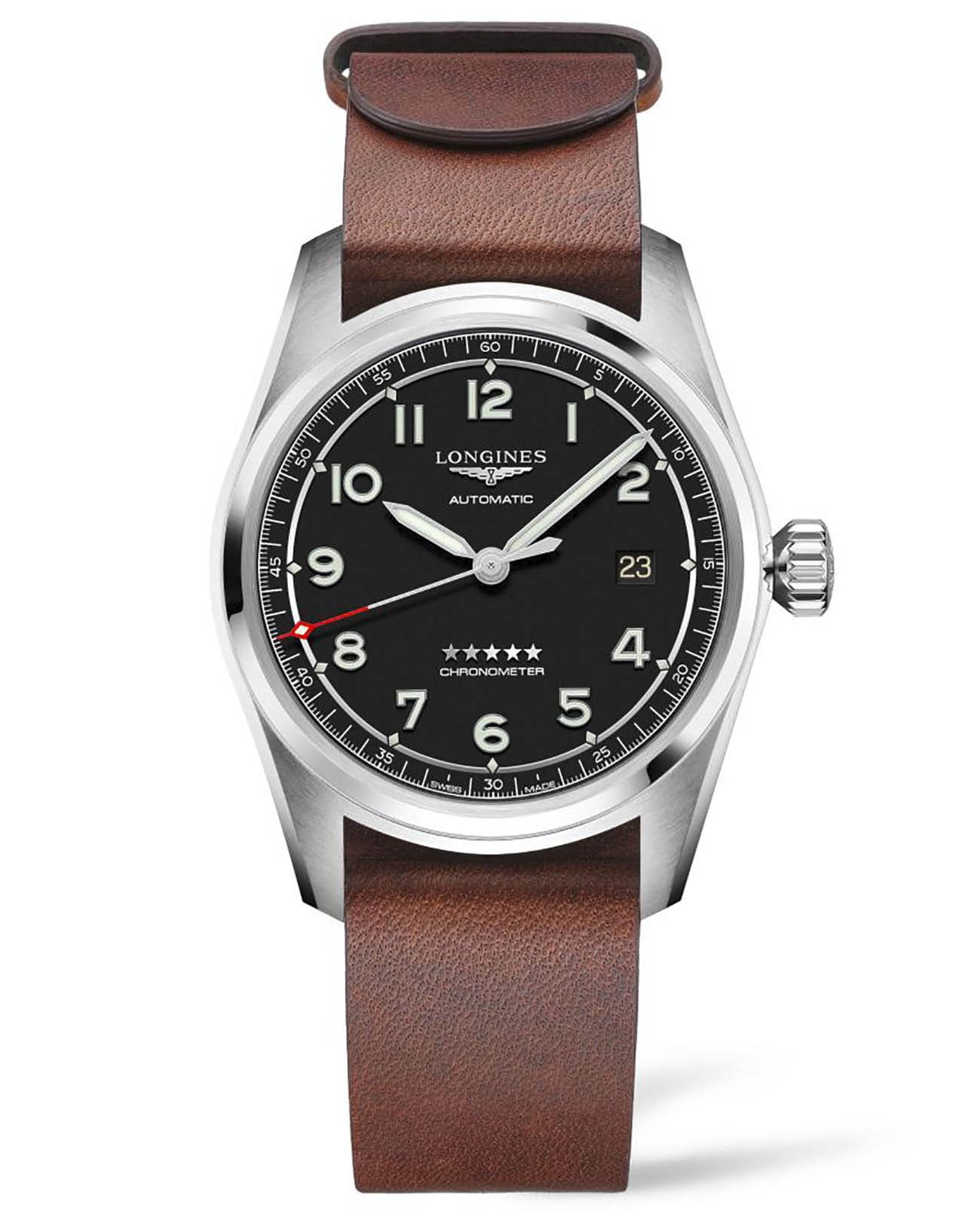 Longines Longines Spirit Prestige Edition L3.810.4.53.9 , наручные мужские часы фото под углом