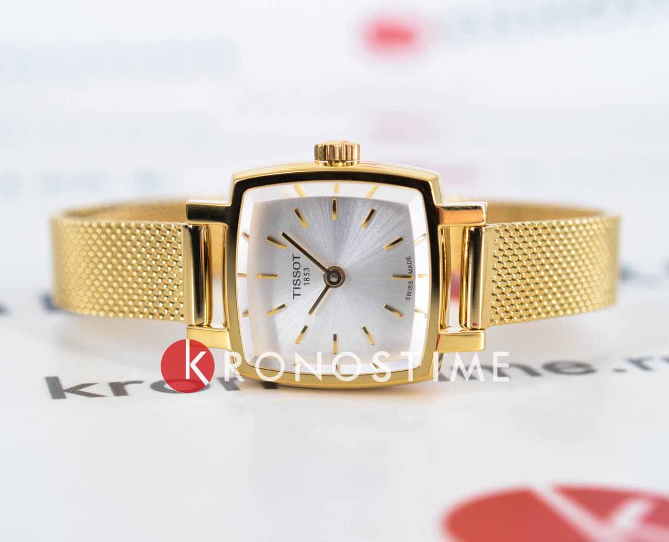 Tissot Tissot Lovely Square T058.109.33.031.00 Lovely, наручные женские часы фото под углом