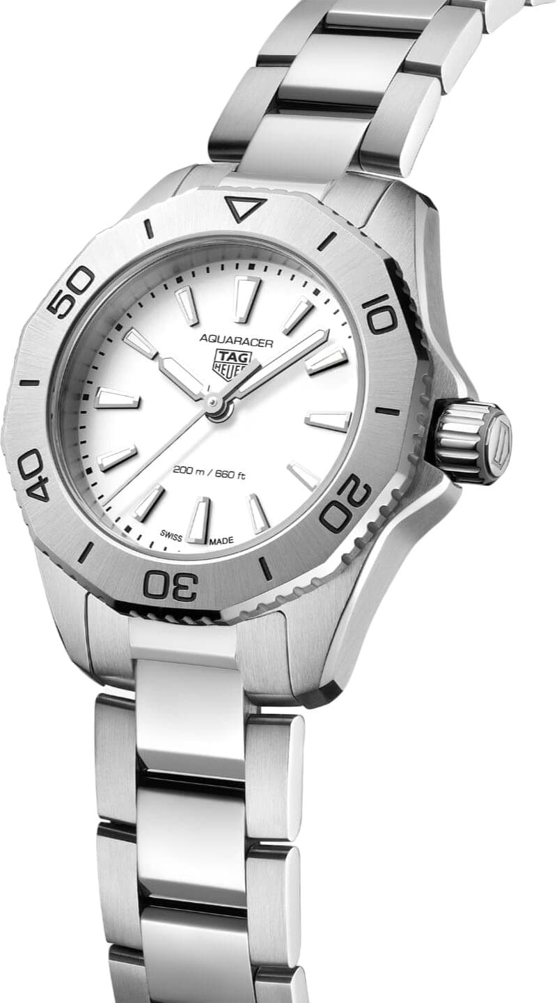 TAG Heuer TAG Heuer Aquaracer Professional 200 WBP1411.BA0622, aquaracer швейцария женские часы на браслете нержавеющая сталь боковой вид