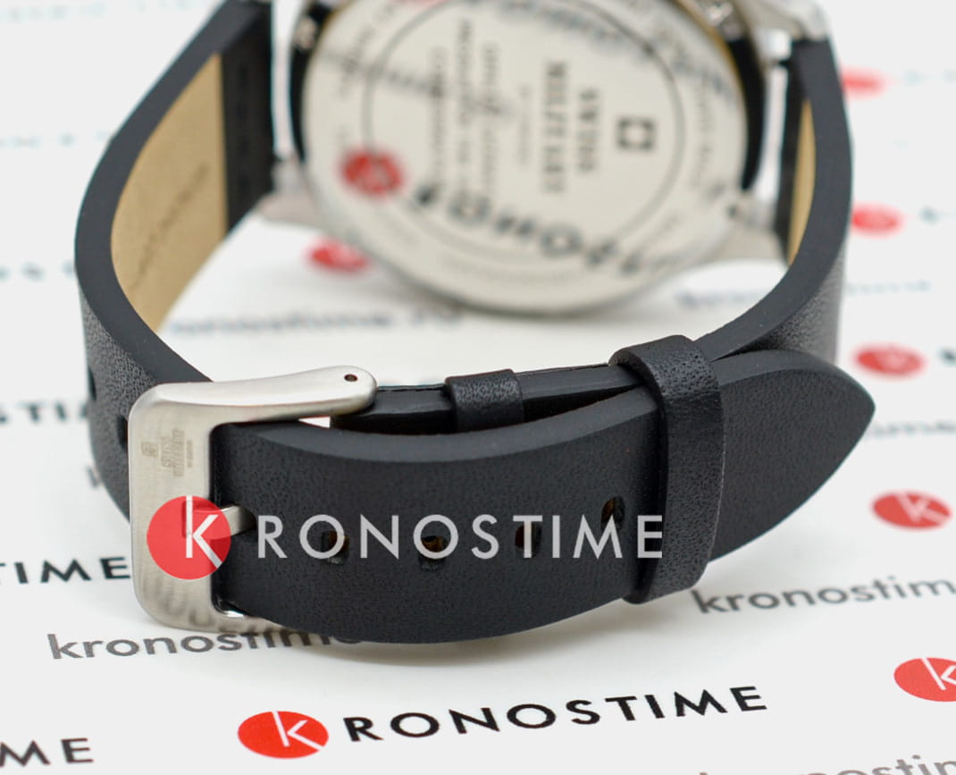 Swiss Military by Chrono Swiss Military by Chrono Vintage Chronograph SM34098.05 мужские часы черный циферблат на запястье