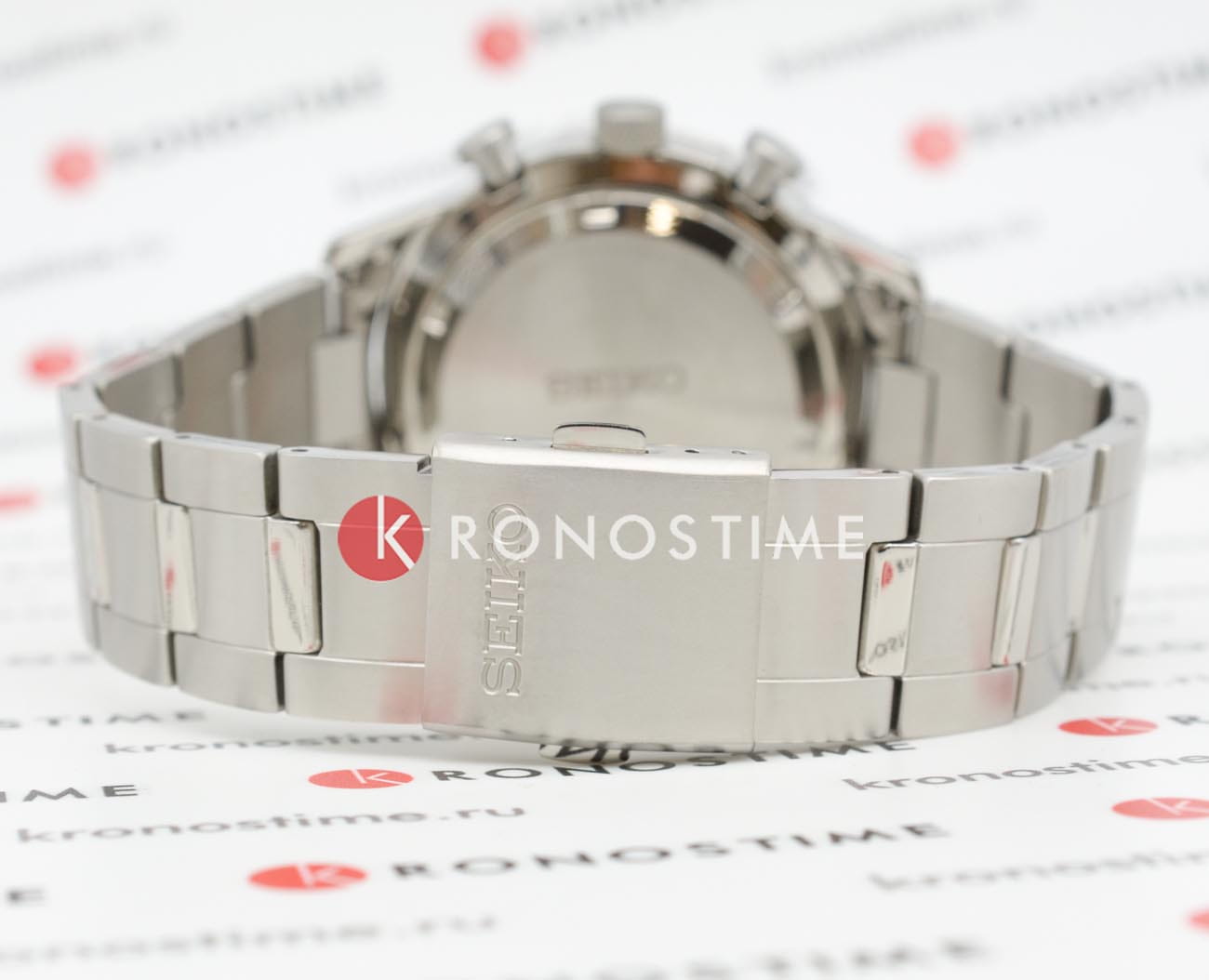 Seiko Seiko Conceptual Series Sports SSB387P1  - задняя крышка титан корпуса, япония часы