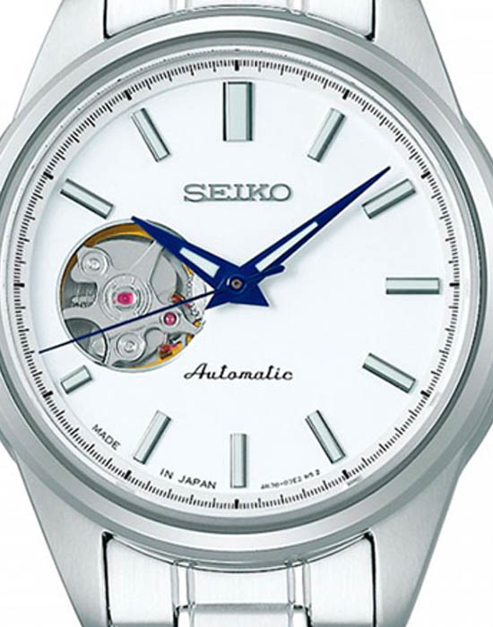 Seiko Seiko Conceptual Series Dress SSDE009 механические женские часы часы крупный план белый циферблата